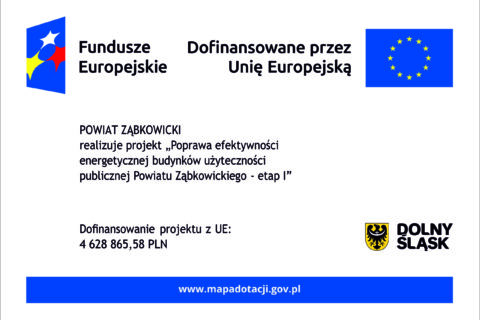 Poprawa efektywności energetycznej budynków użyteczności publicznej Powiatu Ząbkowickiego – etap I