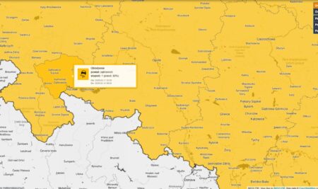 ‼️NOWE OSTRZEŻENIA METEOROLOGICZNE IMGW dla Powiatu Ząbkowickiego‼️