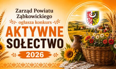 ‼️📢Zarząd Powiatu Ząbkowickiego zaprasza do udziału w konkursie „Aktywne Sołectwo 2026”, w którym, po raz kolejny, są do wygrania nagrody o wartości 6,5 tys. zł.‼️📢